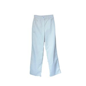 Size 6 pants wide leg cream corduroys never worn before